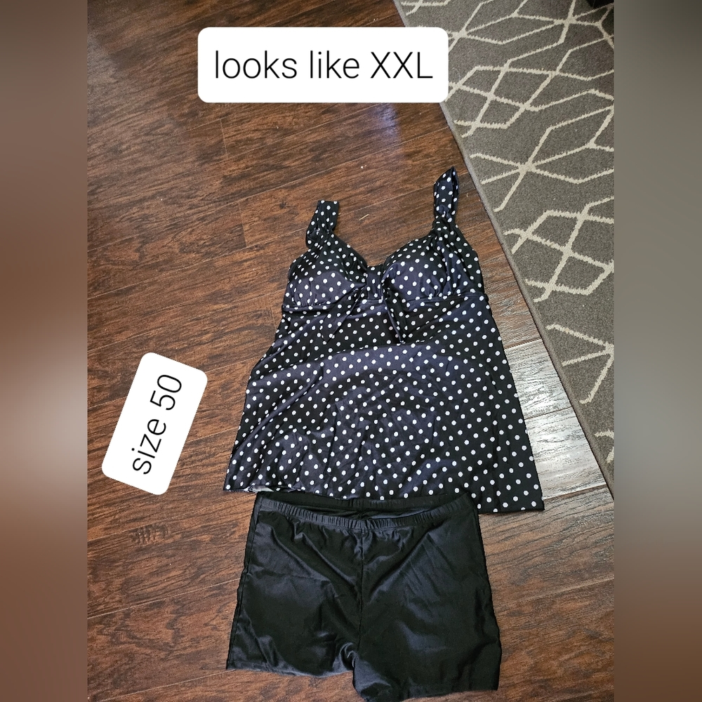 New swimming tankini set size  50